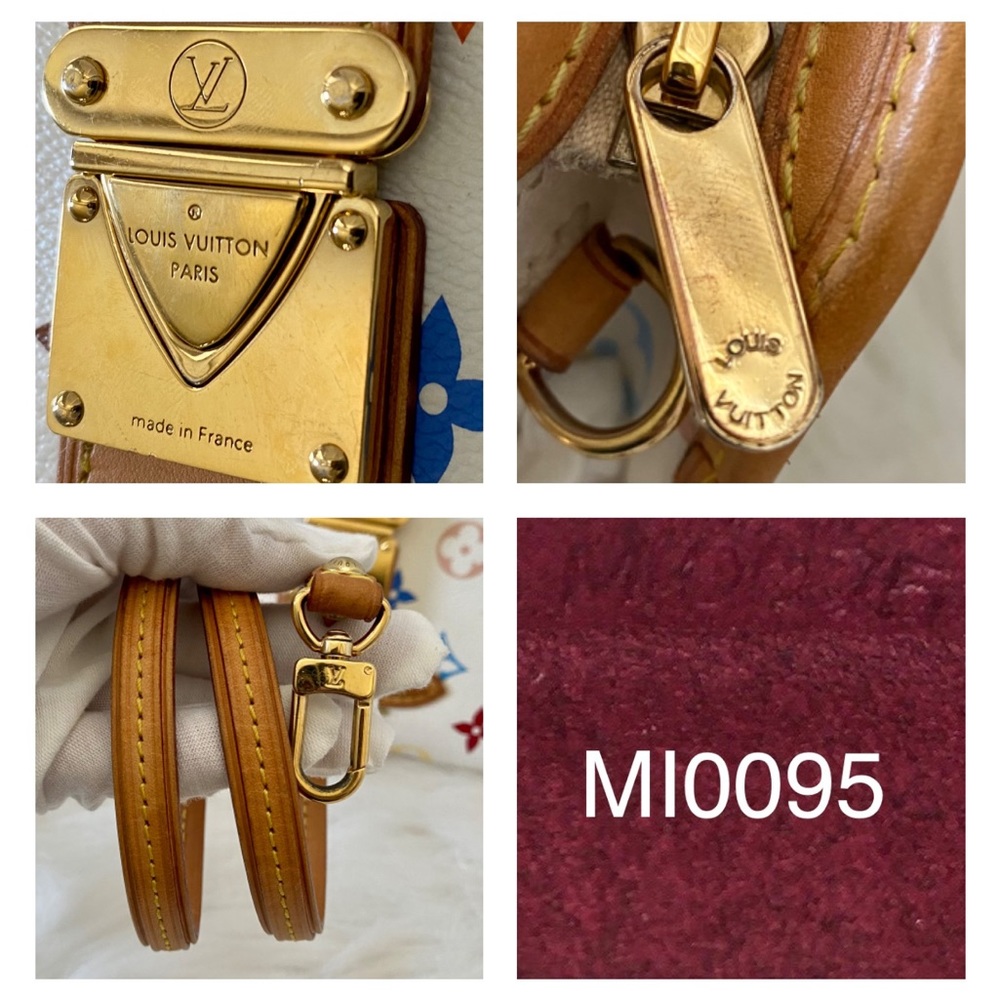 ❤️ SOLD‼️ Louis Vuitton Shirley Monogram White Multicolor - Picture 16 of 17